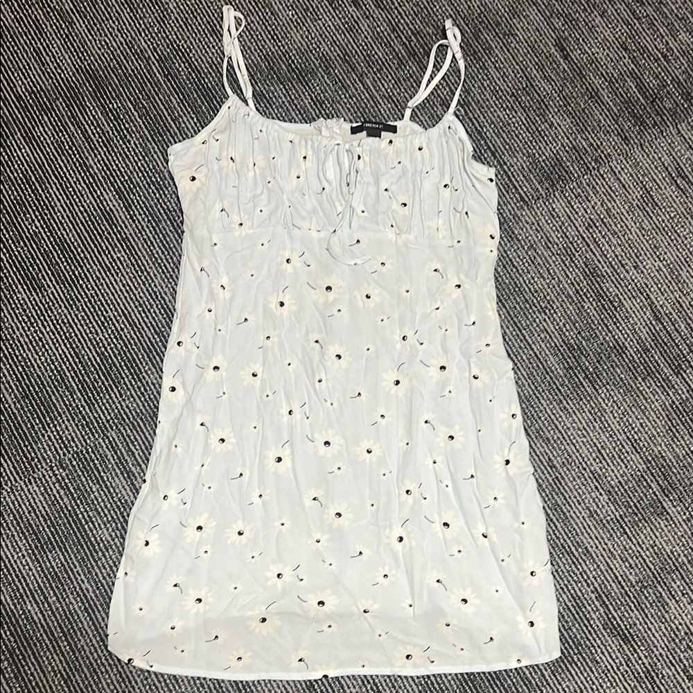 Forever 21 Light Blue Floral Dress